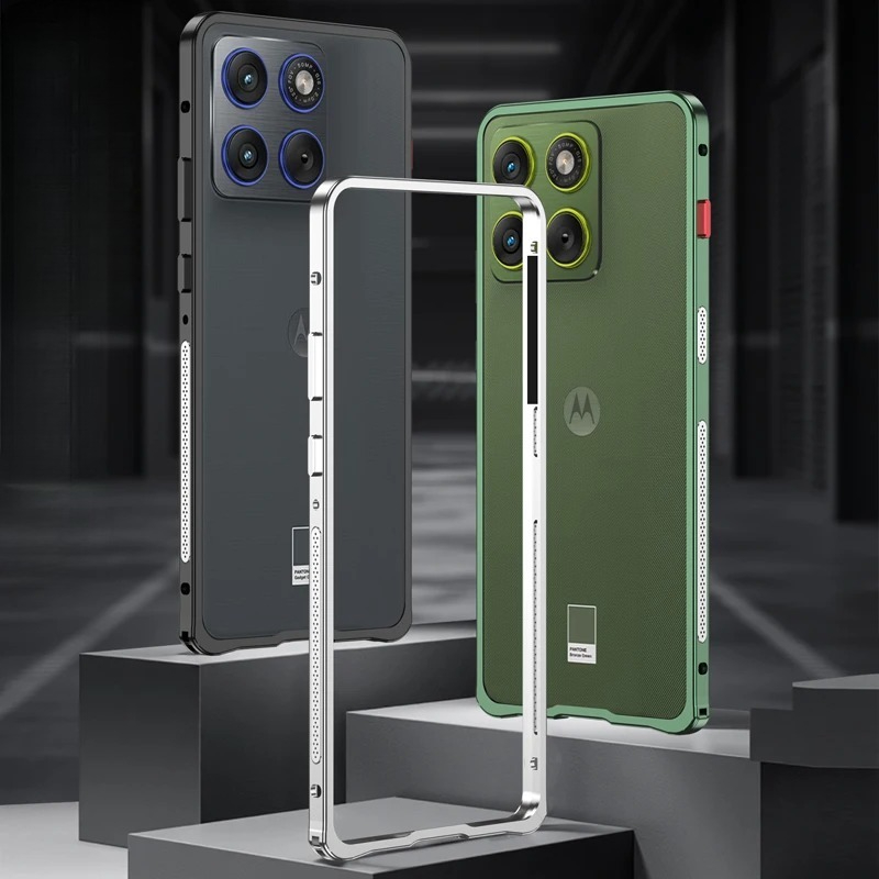Metal Bumper Aluminum Frame Case - Casing Ultra Tipis Pelindung Logam Mewah