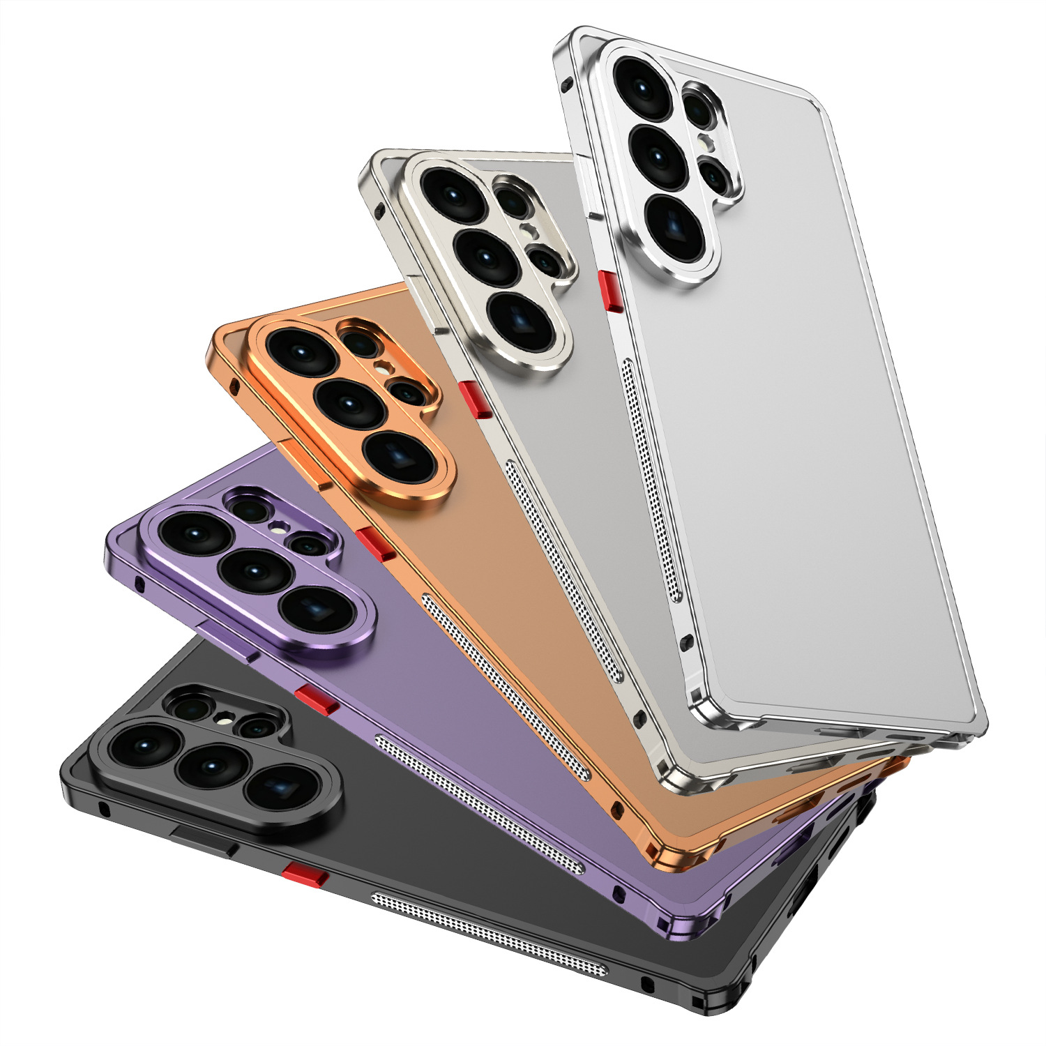 Casing Ponsel Samsung Galaxy S - Metal Bumper Aluminum Frame Case ulasan dan harga