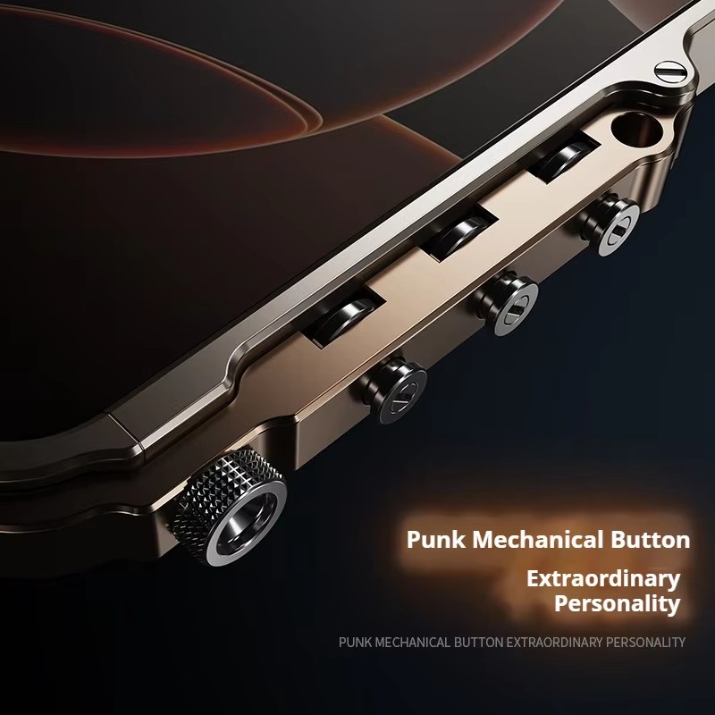Casing Ponsel Mekanik Cyberpun - Metal Bumper Aluminum Frame Case ulasan dan harga