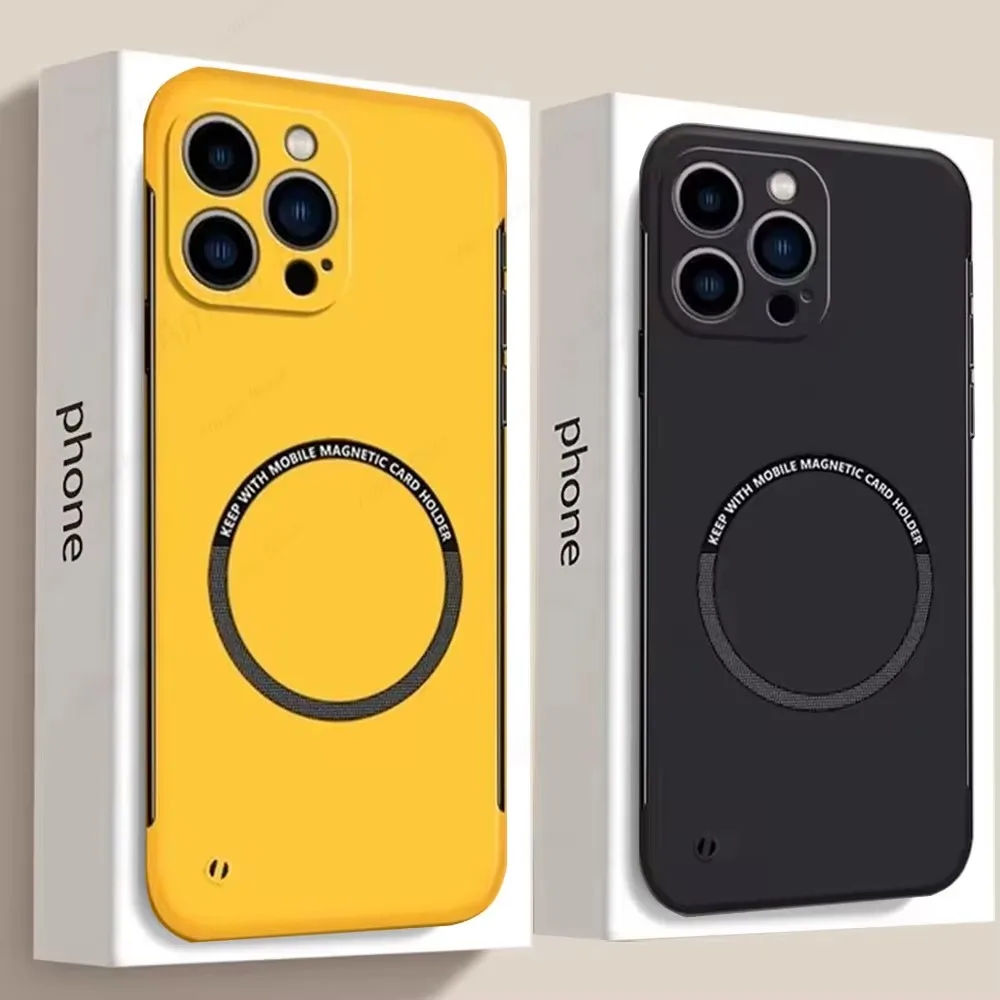 Casing Ponsel Tanpa Bingkai Ma - Ultra Thin Frameless Phone Cover ulasan dan harga