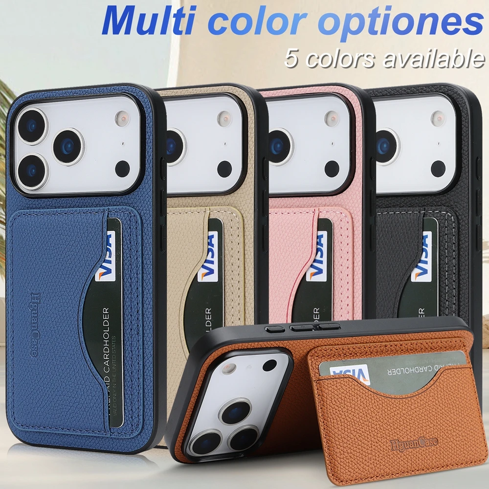 Casing Kulit dengan Tempat Kar - Leather Wallet Card Holder Phone Cover ulasan dan harga
