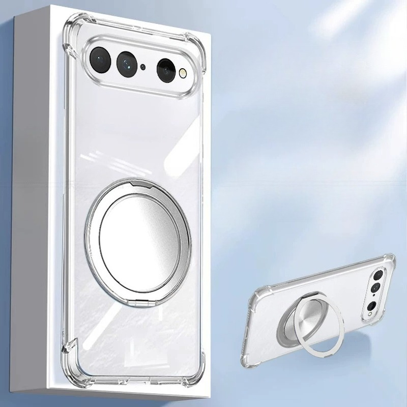 Casing dengan Dudukan Magnetik - Clear Shockproof Bumper Case ulasan dan harga