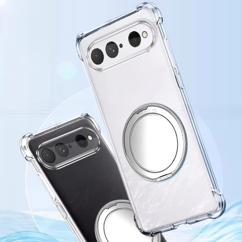 Casing dengan Dudukan Magnetik - Clear Shockproof Bumper Case ulasan dan harga