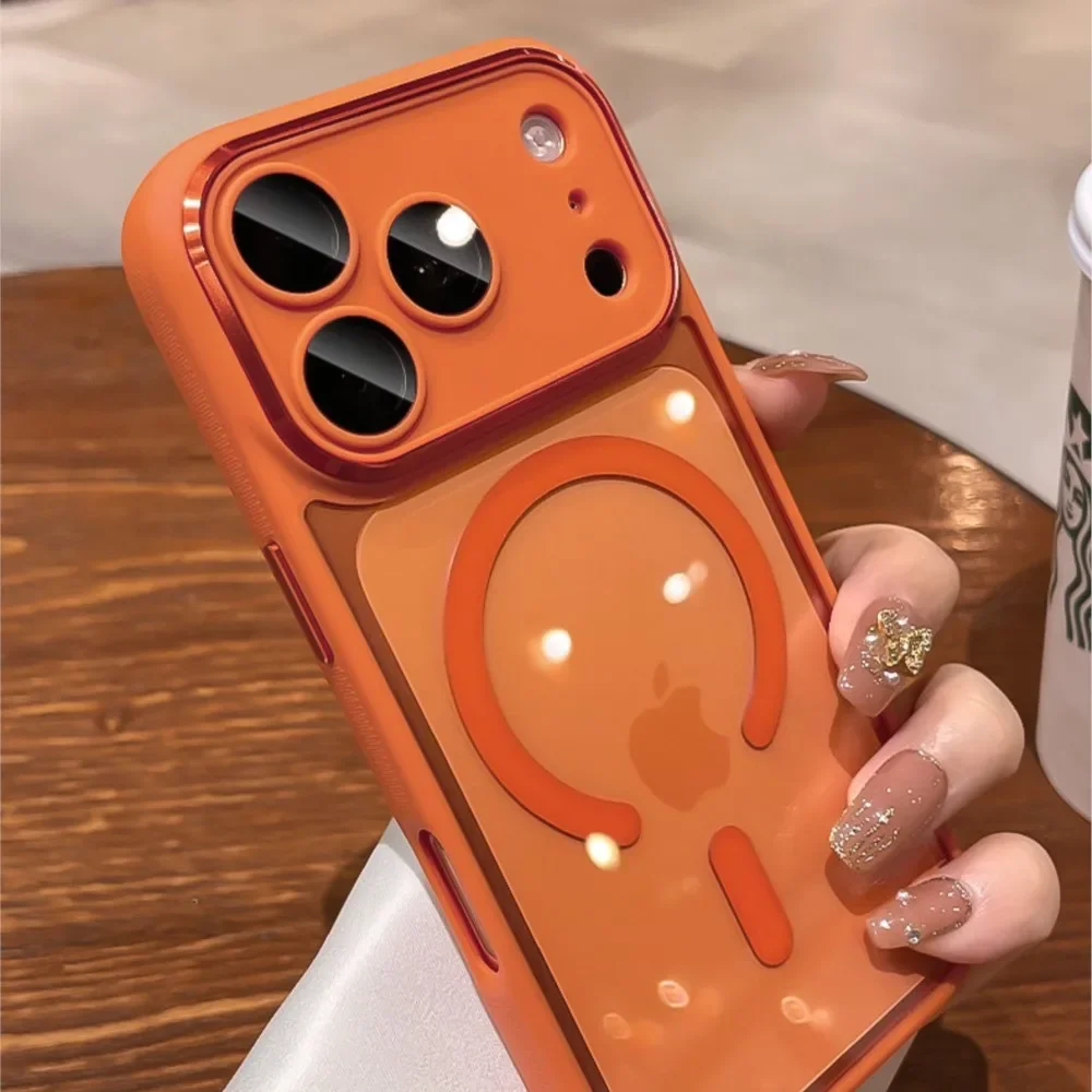 Casing Magnetik Transparan den - Clear Shockproof Bumper Case ulasan dan harga