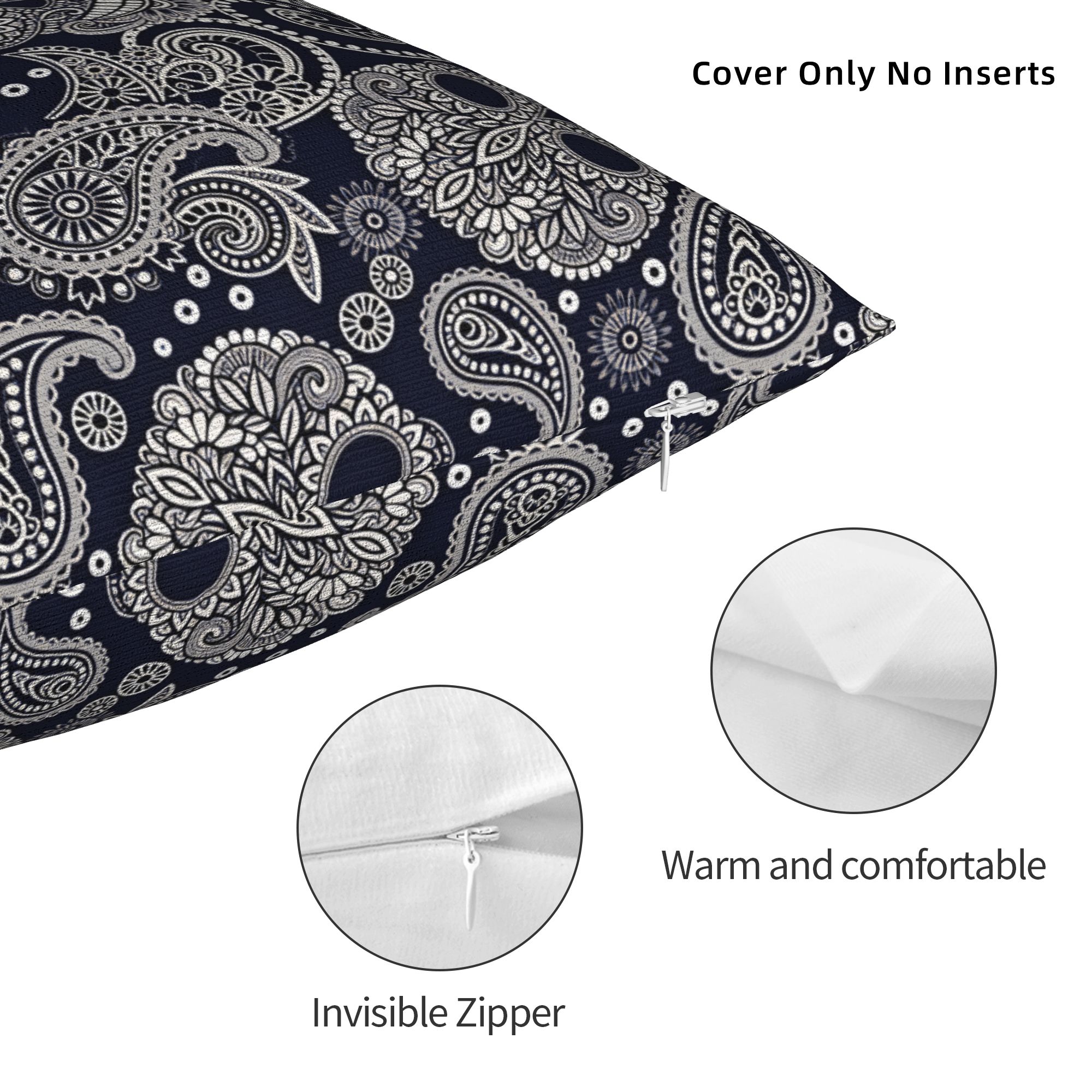 Sarung Bantal Pola Bunga Tengk - Vintage Floral Pattern Soft Case ulasan dan harga
