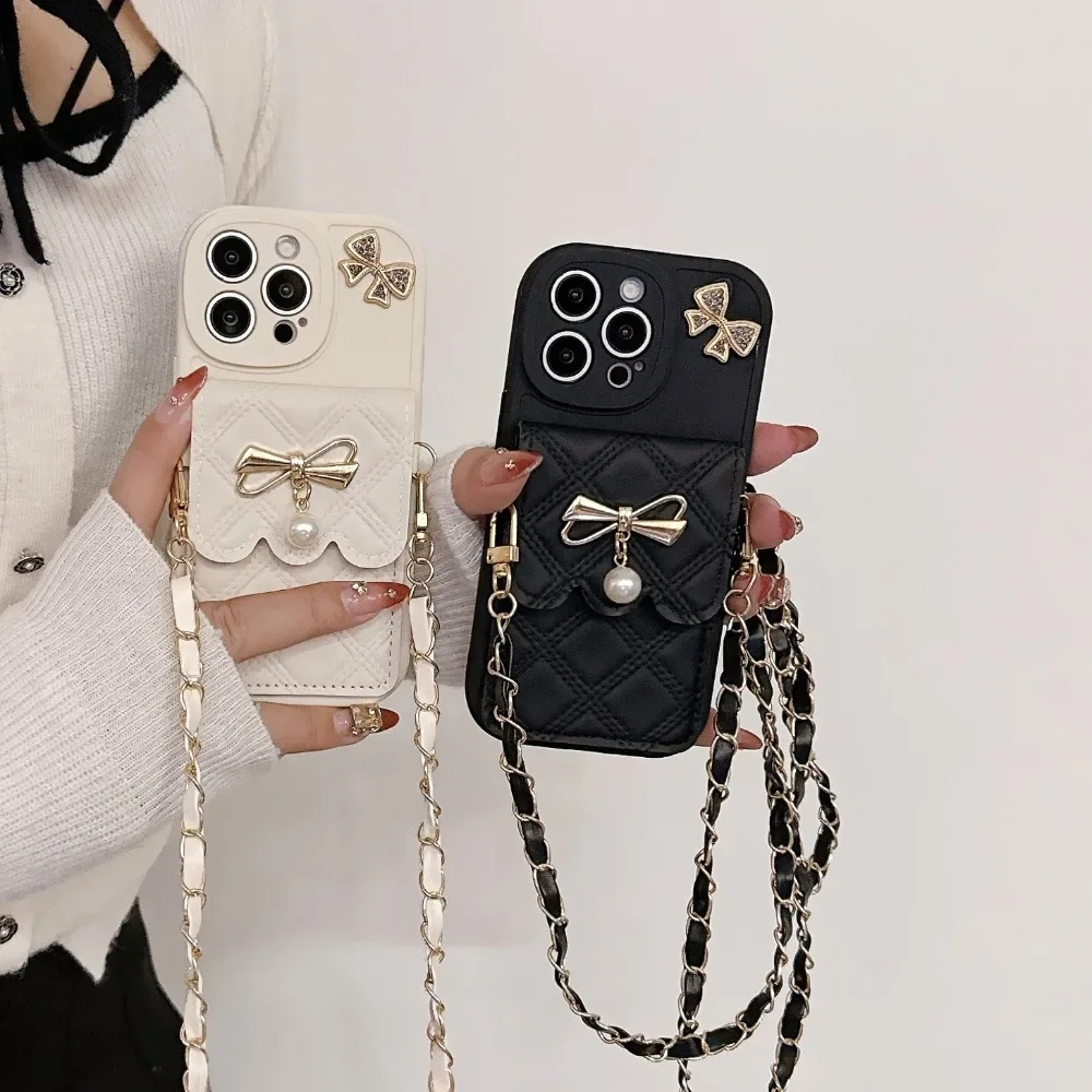 Casing Ponsel Dompet Kartu Cro - Leather Wallet Card Holder Phone Cover ulasan dan harga