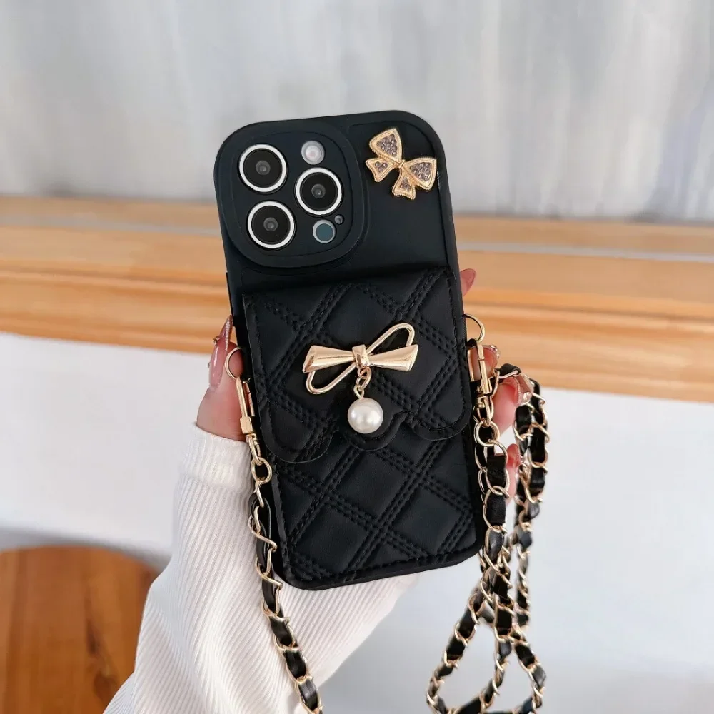 Casing Ponsel Dompet Kartu Cro - Leather Wallet Card Holder Phone Cover ulasan dan harga