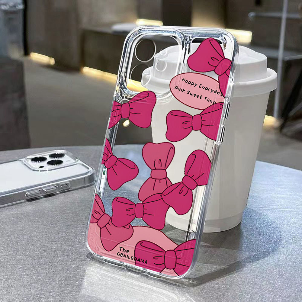 Casing HP Mini Bunga untuk iPh - Clear Shockproof Bumper Case ulasan dan harga